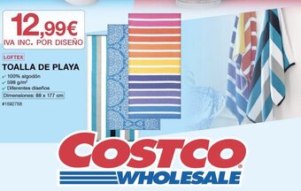 Costco Toalla de Playa oferta