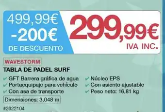 Costco Tabla de Padel Surf oferta