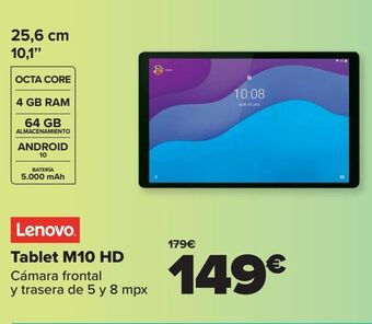Carrefour Lenovo tablet m10 hd oferta