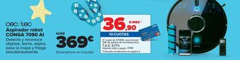 Carrefour Cecotec aspirador robot conga 7090 ai oferta