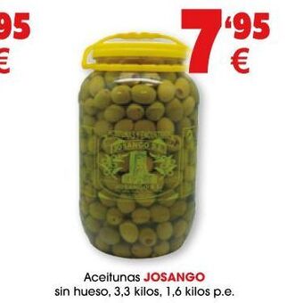 TOP Cash & Carry Aceitunas josango oferta