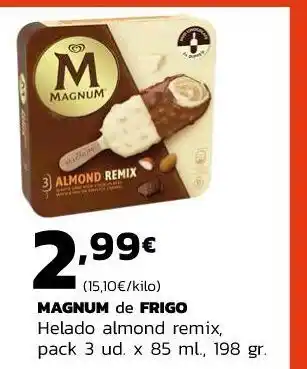 Supermercados Lupa Helado almond oferta