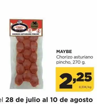 Alimerka Chorizo asturiano 270h oferta