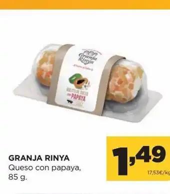 Alimerka Queso con papaya 85g oferta