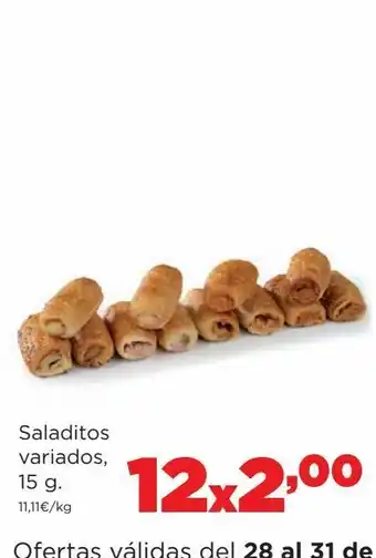 Alimerka Saladitos variados 15g 12x2 oferta