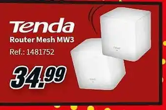 MediaMarkt Tenda router mesh mw3 oferta