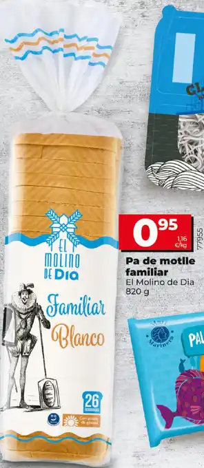 Dia Pa de motille familiar oferta
