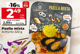 Paella mixta 320g