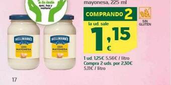 HiperDino Mayonesa hellmann's oferta