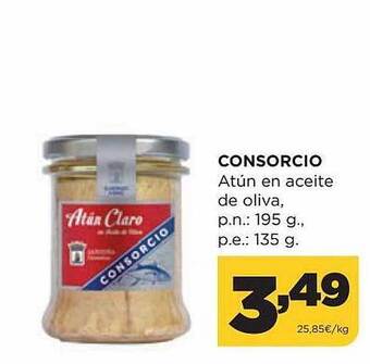 Alimerka Consorcio atún en aceite de oliva oferta