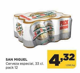 Alimerka San miguel cerveza especial oferta