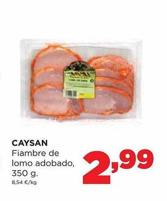 Alimerka Caysan fiambre de lomo adobado oferta