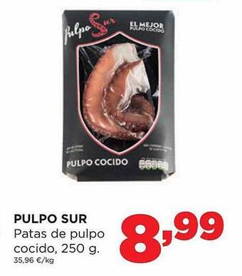 Alimerka Pulpo sur patas de pulpo cocido oferta
