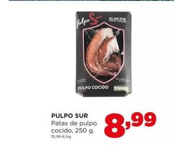 Alimerka Pulpo sur patas de pulpo cocido oferta