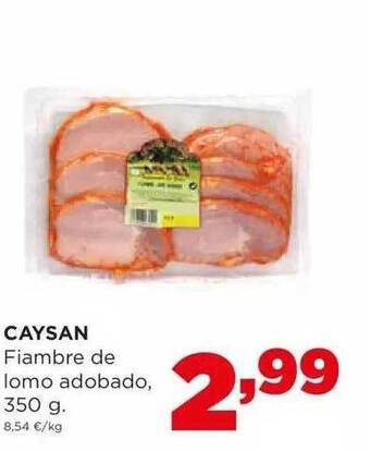 Alimerka Caysan fiambre de lomo adobado oferta