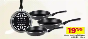 Supermercados Dani Lote 4 sartenes sartago oferta