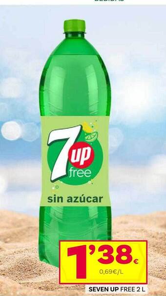 Supermercados Dani Seven up free oferta