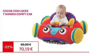 Prénatal Coche con luces y sonido comfy car oferta