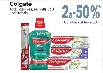 Clarel Colgate Total, Genives, Raspalls 360 I Col•Lutoris oferta