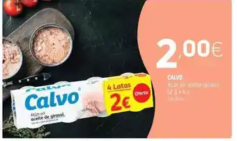 Coviran Calvo Atún En Aceite Girasol oferta