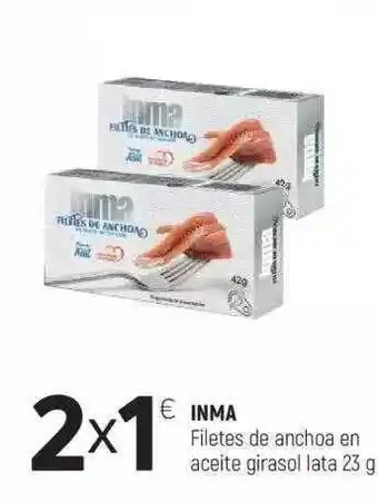 Coviran Inma Filetes De Anchoa An Aceite Girasol Lata 23 G oferta