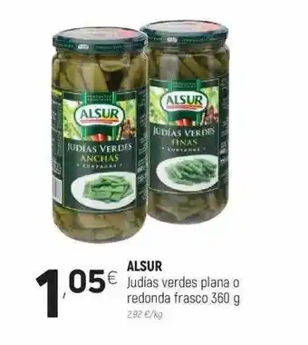 Coviran Alsur Judías Verdes Plana O Redonda Frasco 360 G oferta