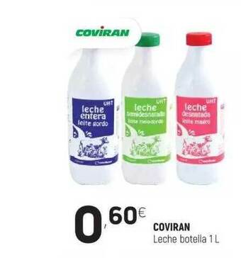 Coviran Coviran Leche Botella 1L oferta