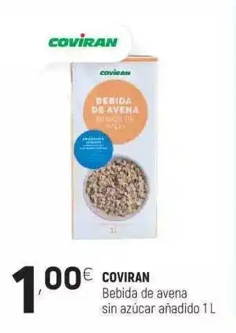 Coviran Coviran Bebida De Avena Sin Azúcar Añadido 1L oferta