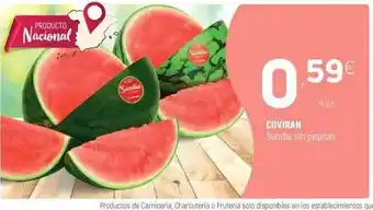 Coviran Coviron Sandia Sin Pepitas oferta
