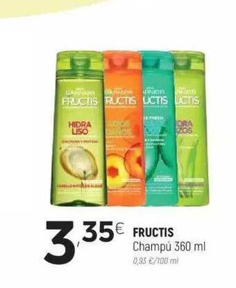 Coviran Fructis Champú 360 Ml oferta