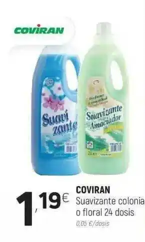 Coviran Coviran Suavizante Colonia O Floral 24 Dosis oferta