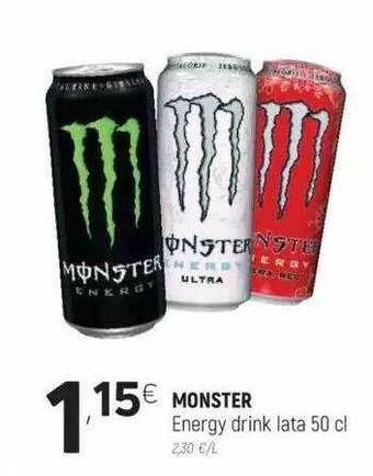 Coviran Monster Energy Drink Lata 50 Cl oferta