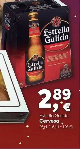 Suma Supermercados Estrella Galicia Cerveza 25cl oferta