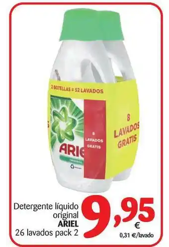 Alimerka Detergente Liquido Original Ariel oferta