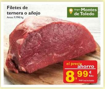 Cash Ecofamilia Filetes De Ternera O Añojo oferta