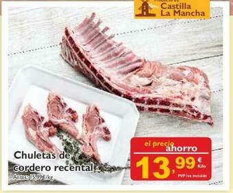 Cash Ecofamilia Chuletas De Cordero Recental oferta
