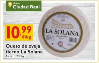 Supermercados La Despensa Queso De Oveja Tierno La Solana oferta