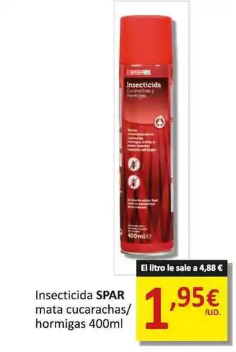 SPAR Insecticida Spar Mata Cucarachas-Hormigas 400ml oferta