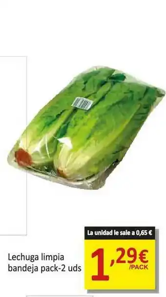 SPAR Lechuga Limpia Bandeja oferta