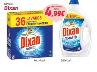 Plusfresc Detergents Dixan oferta