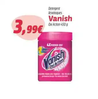 Plusfresc Detergent Llevataques Vanish 450kg oferta