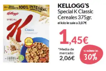 PrimaPrix Kellogg's Special K Classic Cereales 375gr oferta