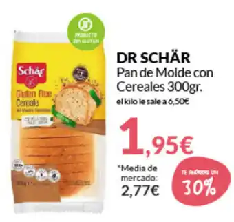 PrimaPrix Dr. Schar Pan de Molde con Cerelaes 300gr oferta