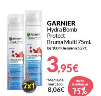 PrimaPrix Garnier Hydra Bomb Protect Bruma Multi 75ml oferta