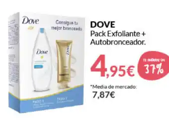 PrimaPrix Dove Pack Exfoliate + Autobronceador oferta