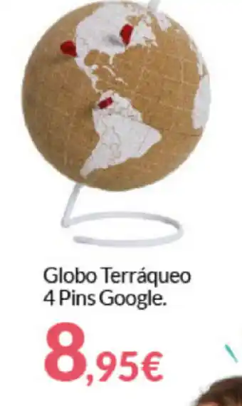 PrimaPrix Globo Terráqueo 4 Pins Google oferta