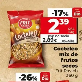 Dia Cocteleo Mix de Frutos Secos Frit Ravich oferta