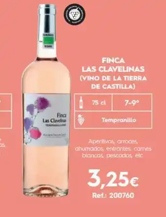 Makro Finca Las Clavelinas Vino de La Tierra de Castilla oferta