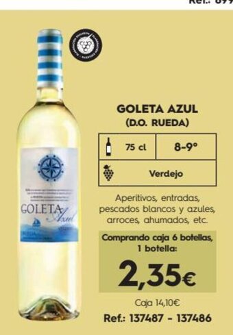 Makro Goleta Azul D.O Rueda oferta