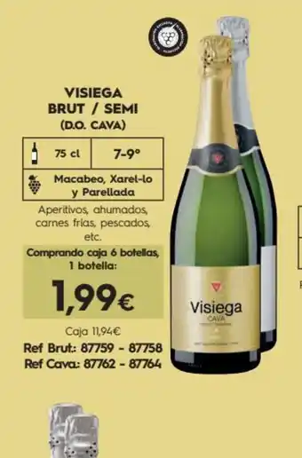 Makro Visiega Brut/Semi D.O Cava oferta